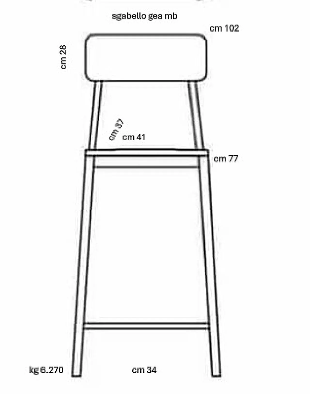 Pair of MB Stools, 2000 4
