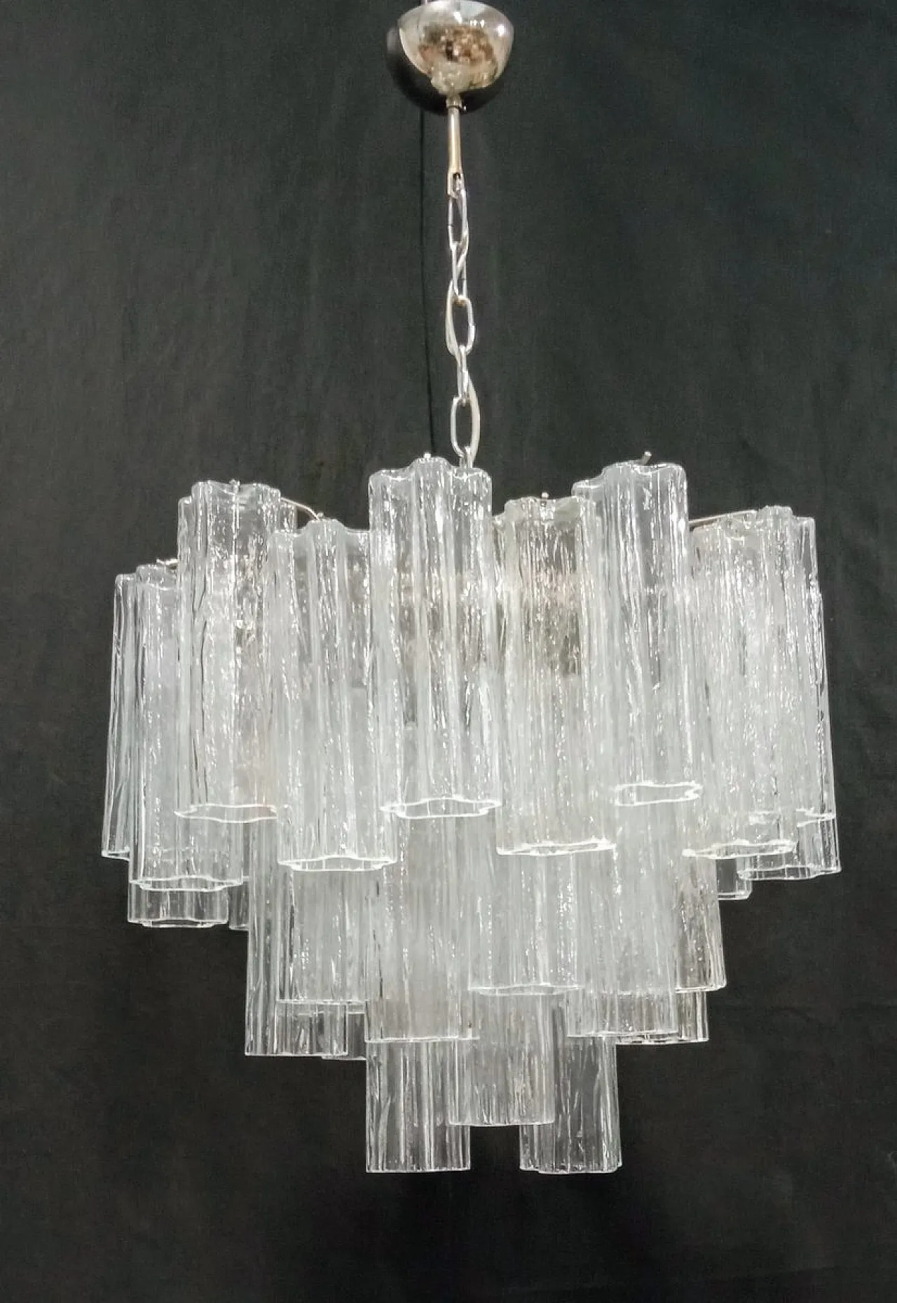 Chandelier by Aureliano Toso, 1970s 3