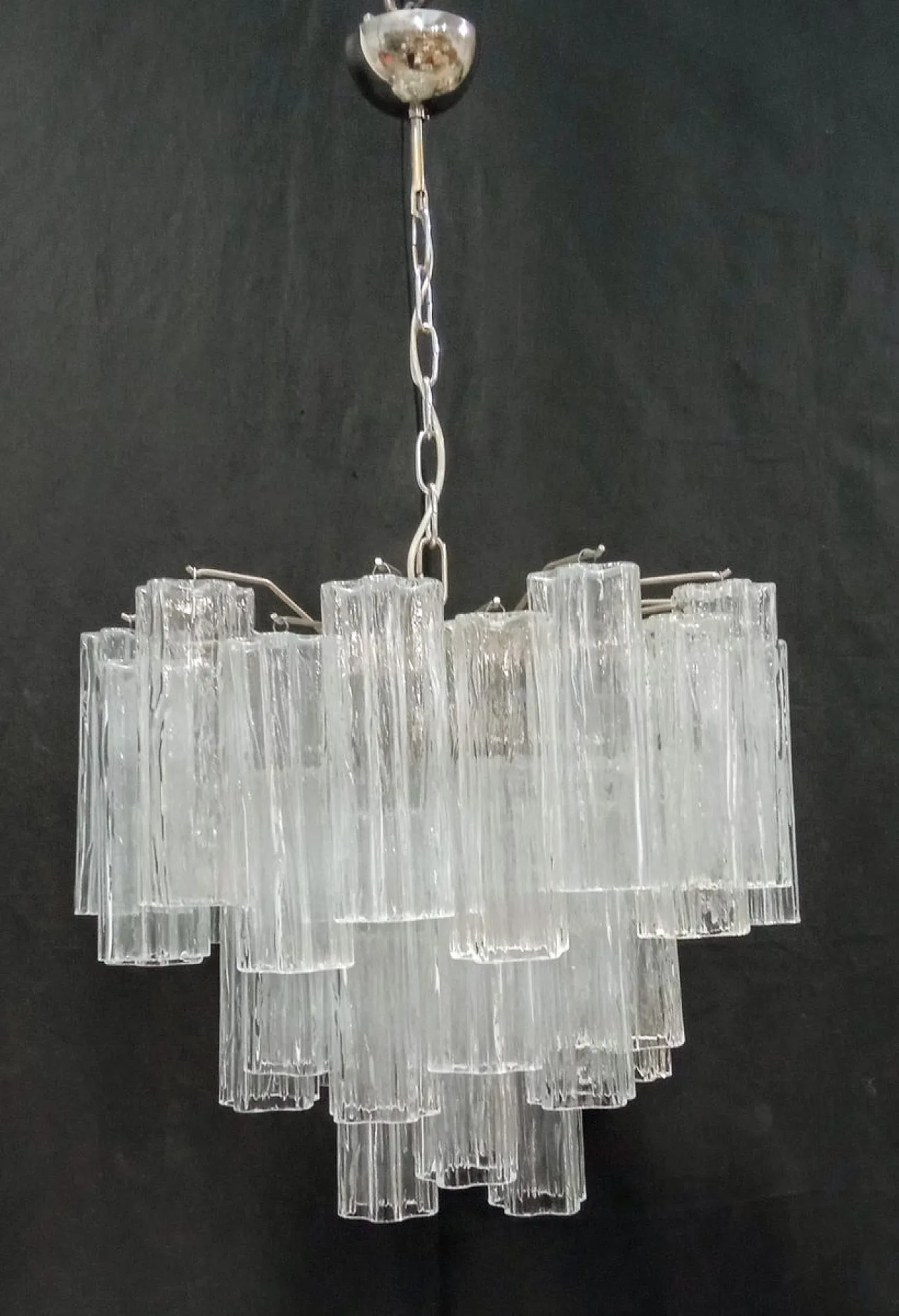 Chandelier by Aureliano Toso, 1970s 4