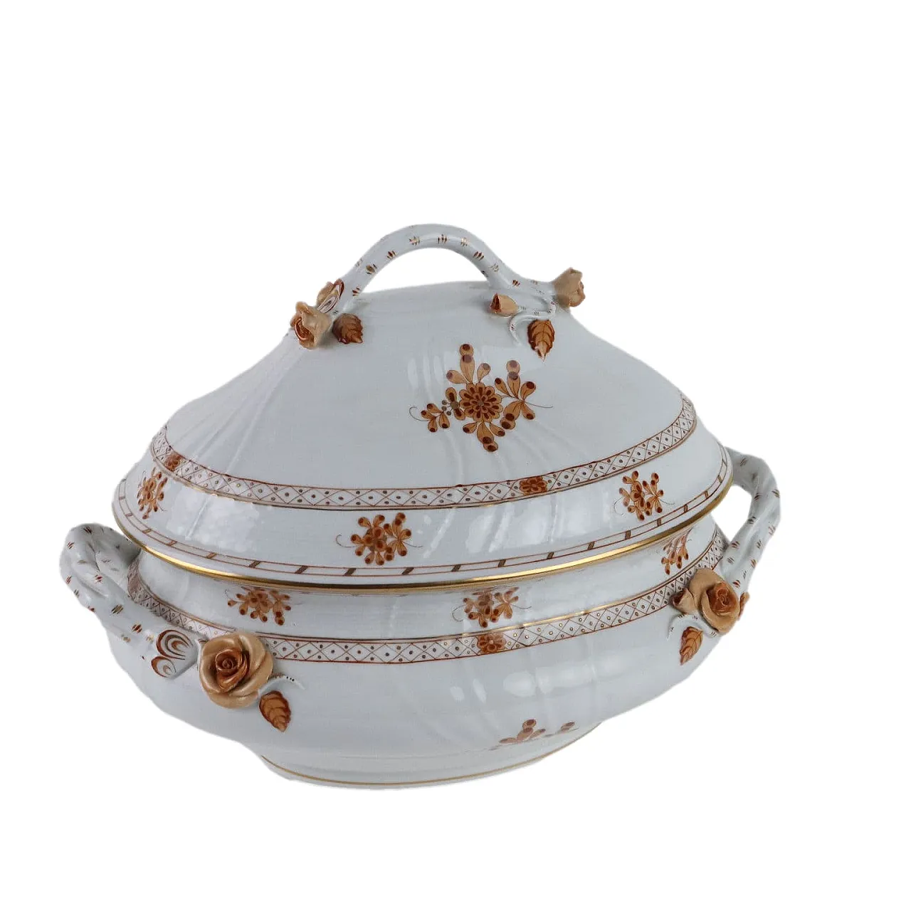 Tureen porcelain by Herend Hungary, 20th century 1