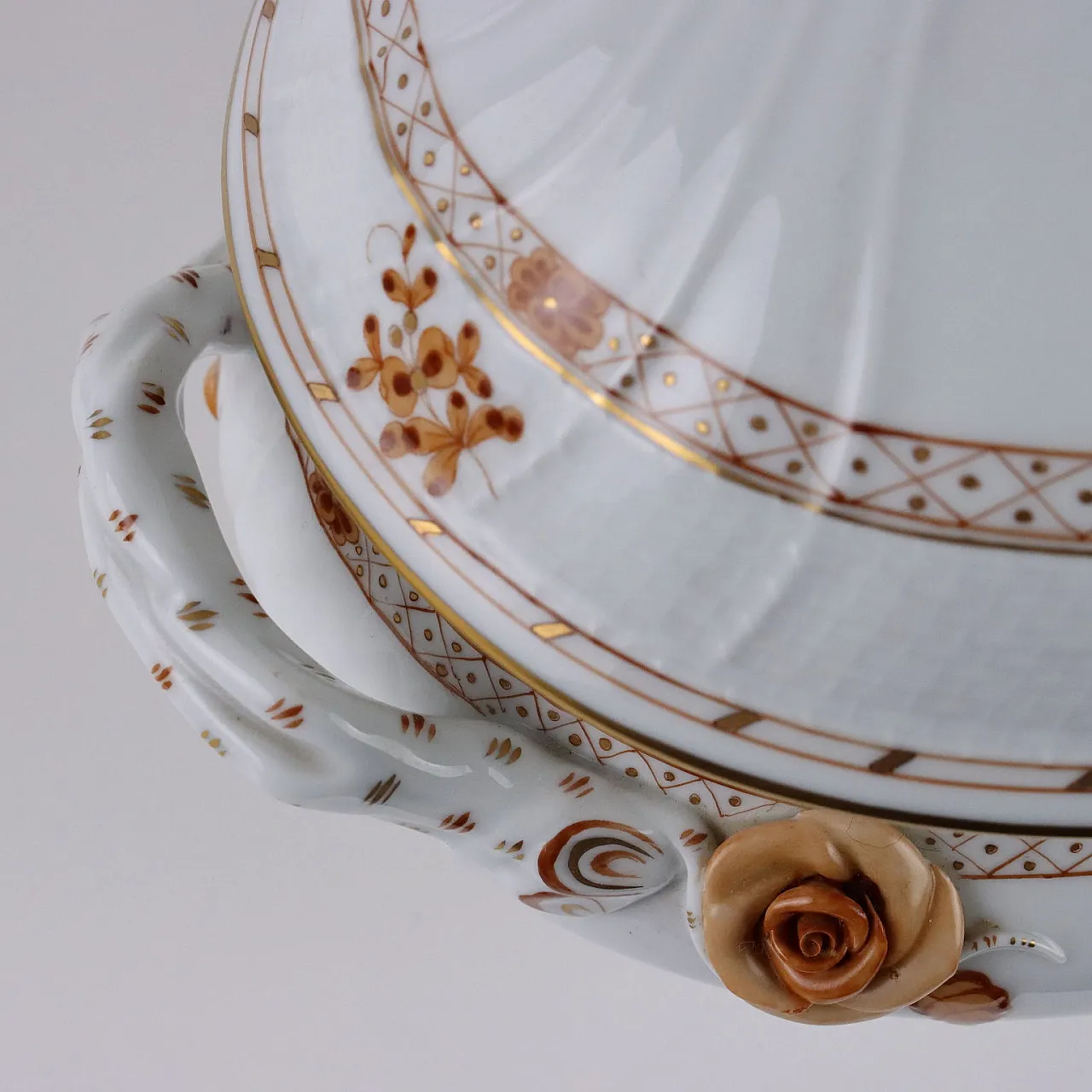 Tureen porcelain by Herend Hungary, 20th century 5