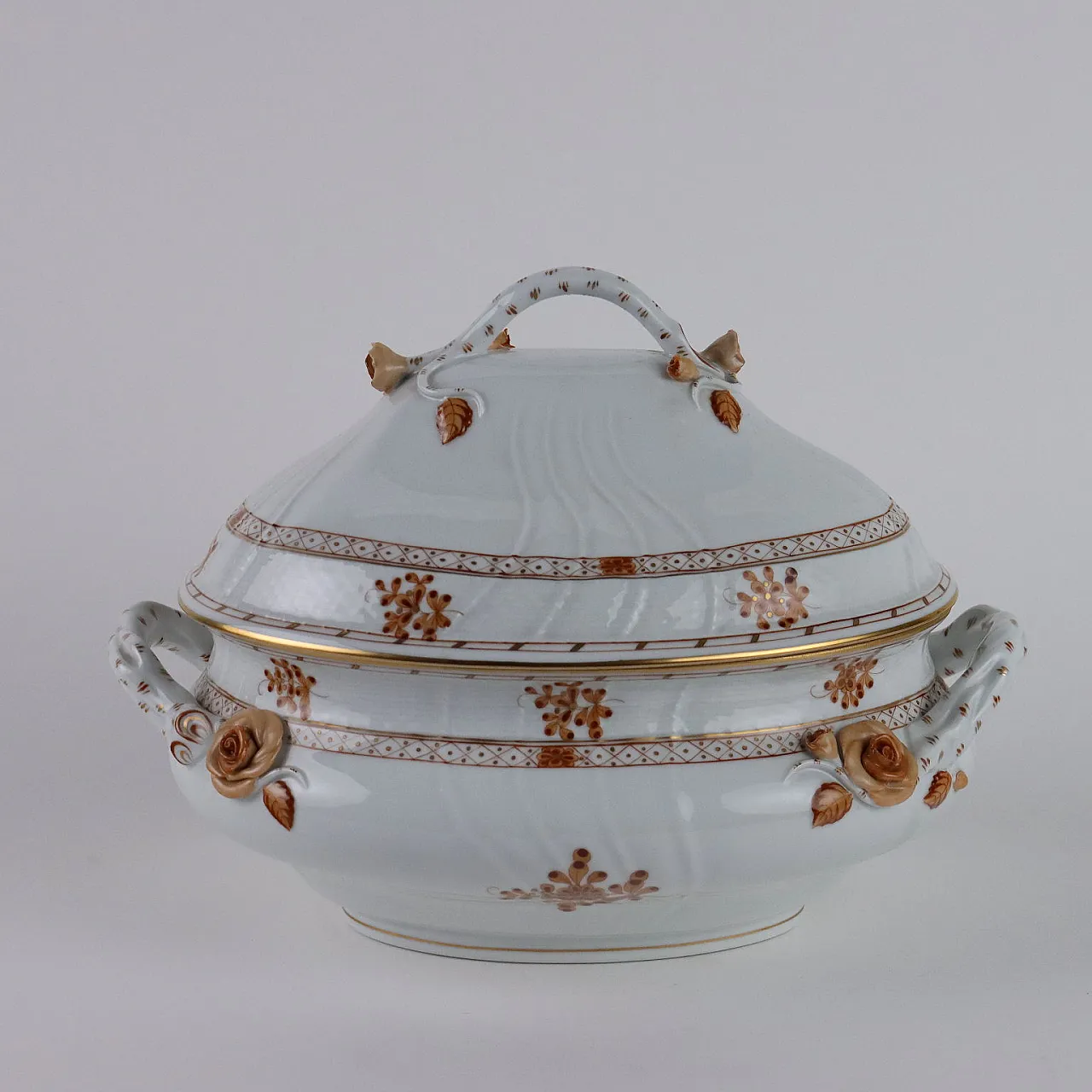 Tureen porcelain by Herend Hungary, 20th century 7