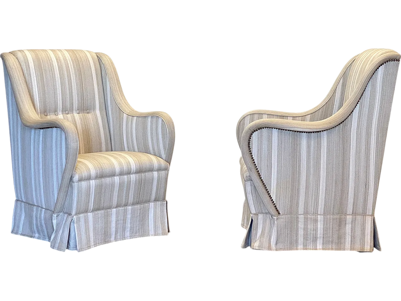 Pair of armchairs, 60s 19