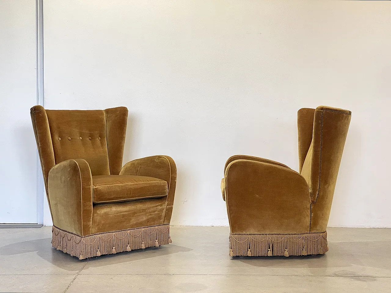 Pair of armchairs, 60s 1