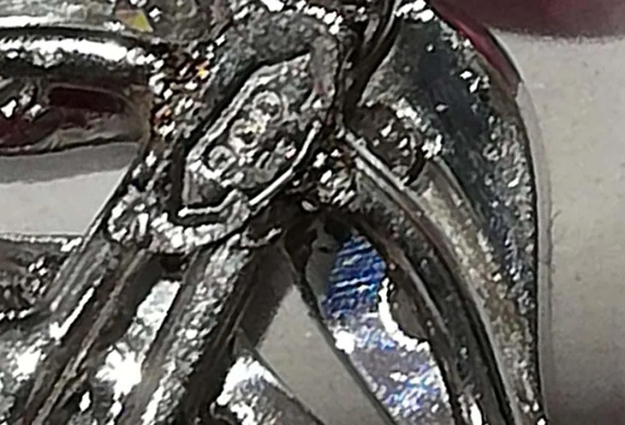 Earrings with white pearls, rubies, diamonds and platinum, 1970s 6