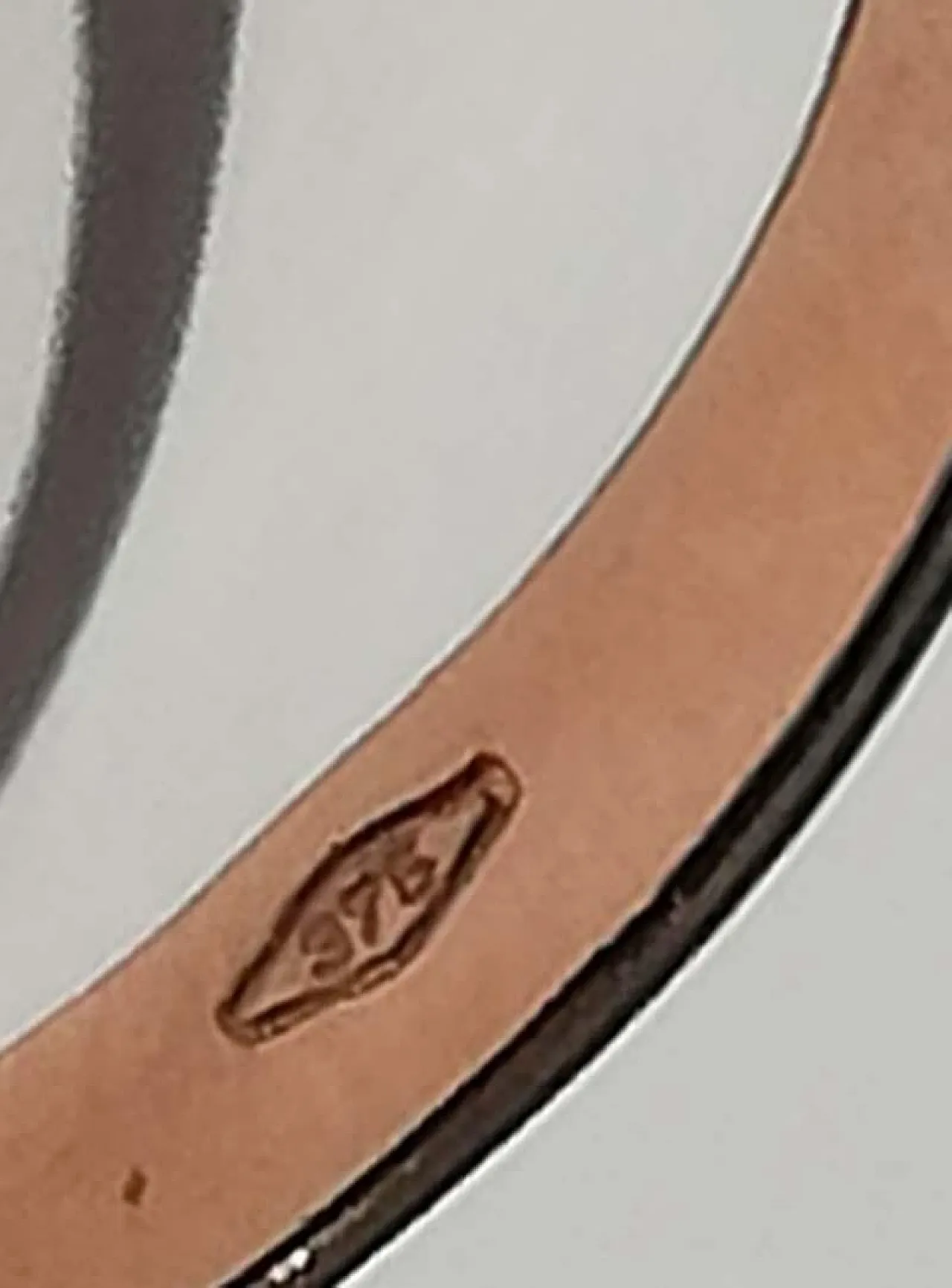 Ruby, diamond, rose gold and silver ring, 1960s 7