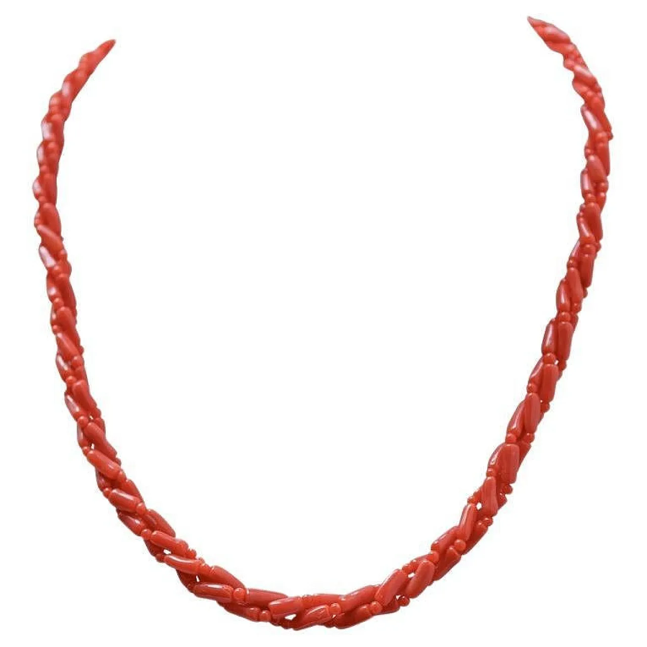 Collana di corallo, anni '50 1