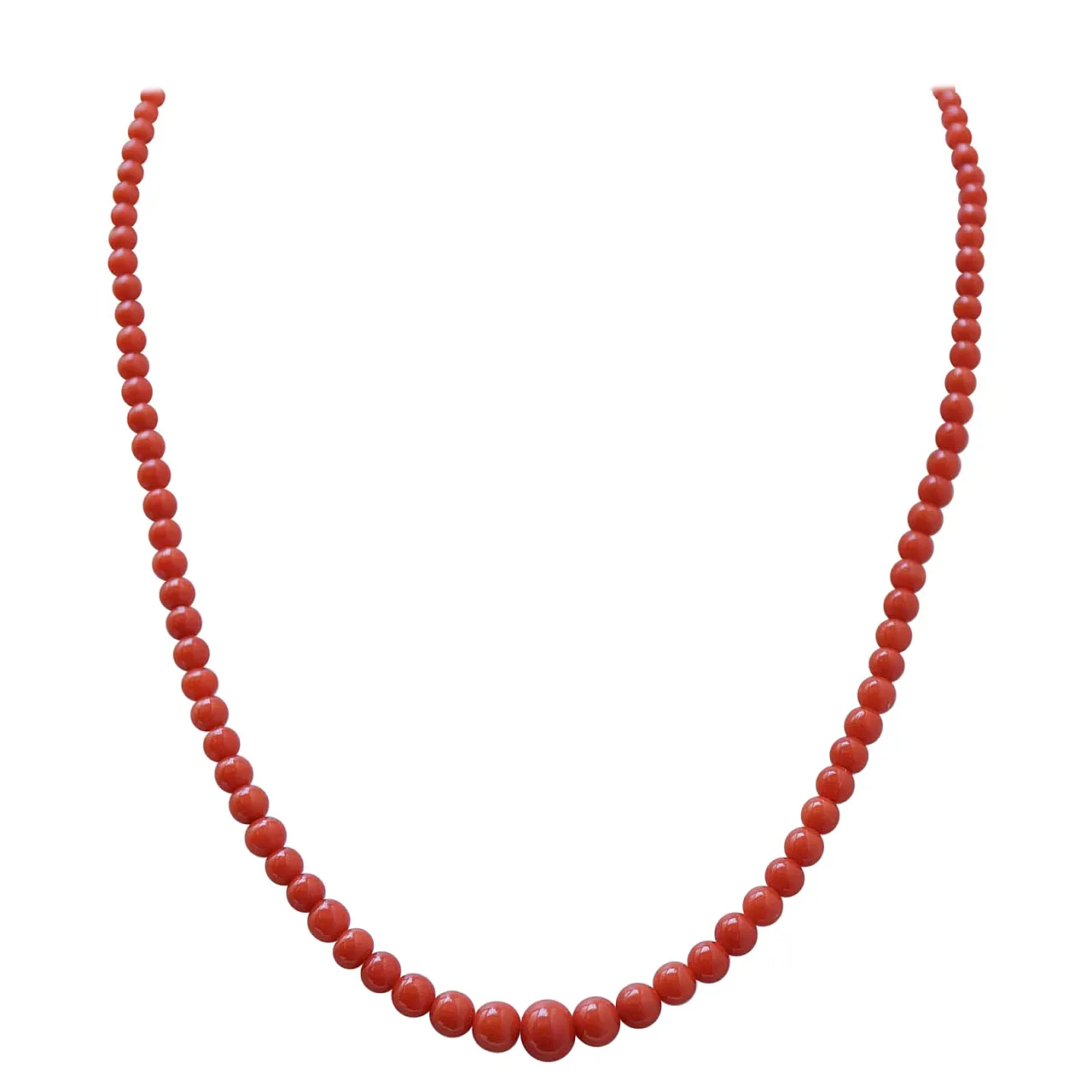 Collana di corallo, anni '50 1