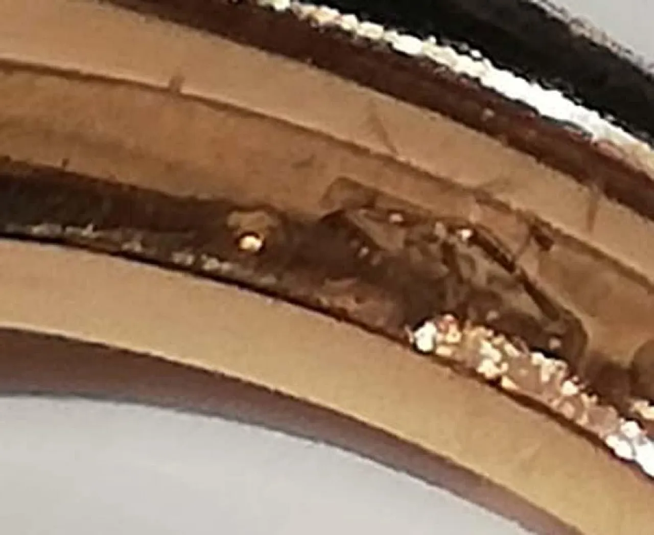 Anello con corallo, diamanti e oro rosa 14 carati, anni '50 6