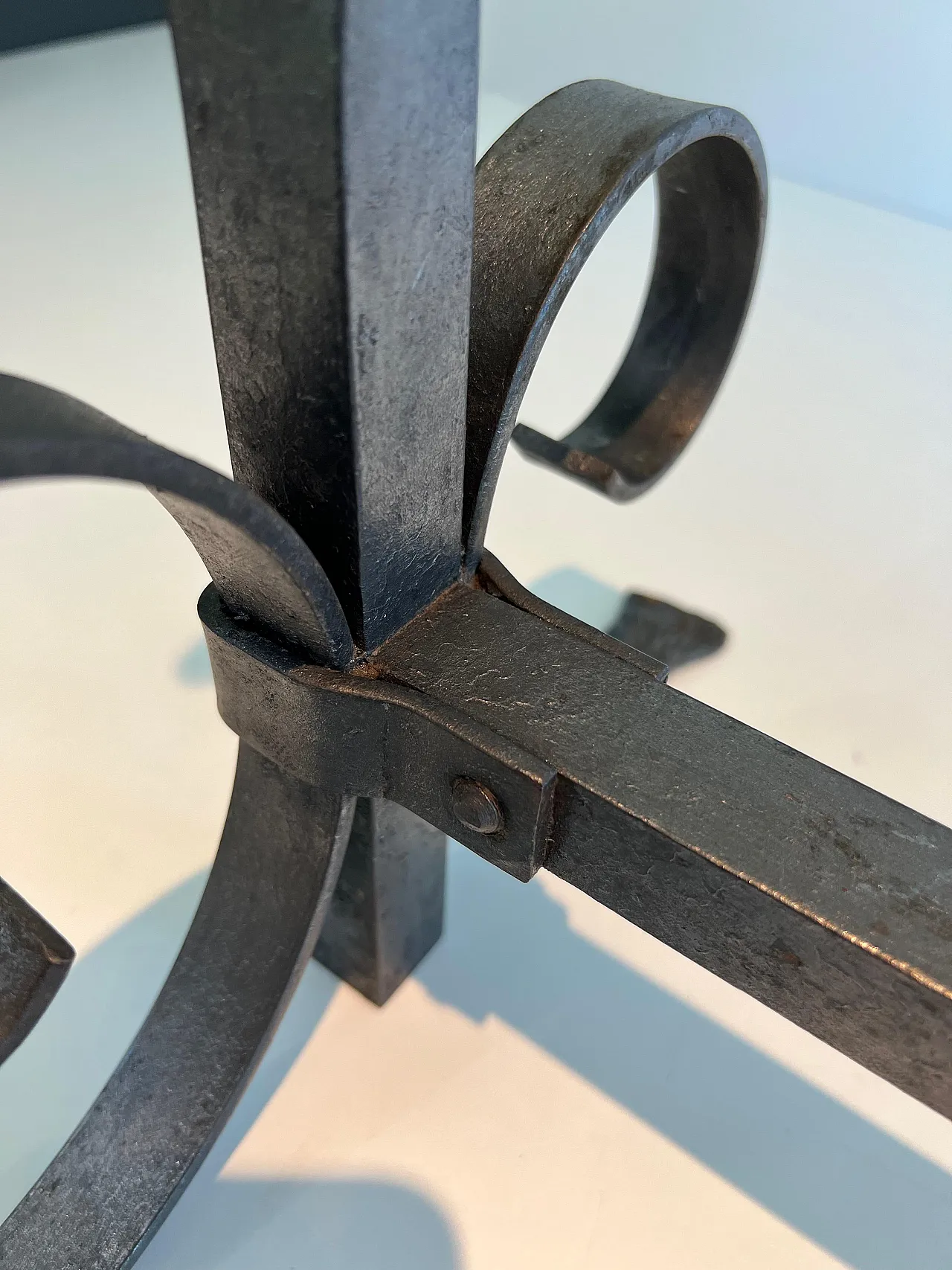 Pair of wrought iron hallways, 1920s 10