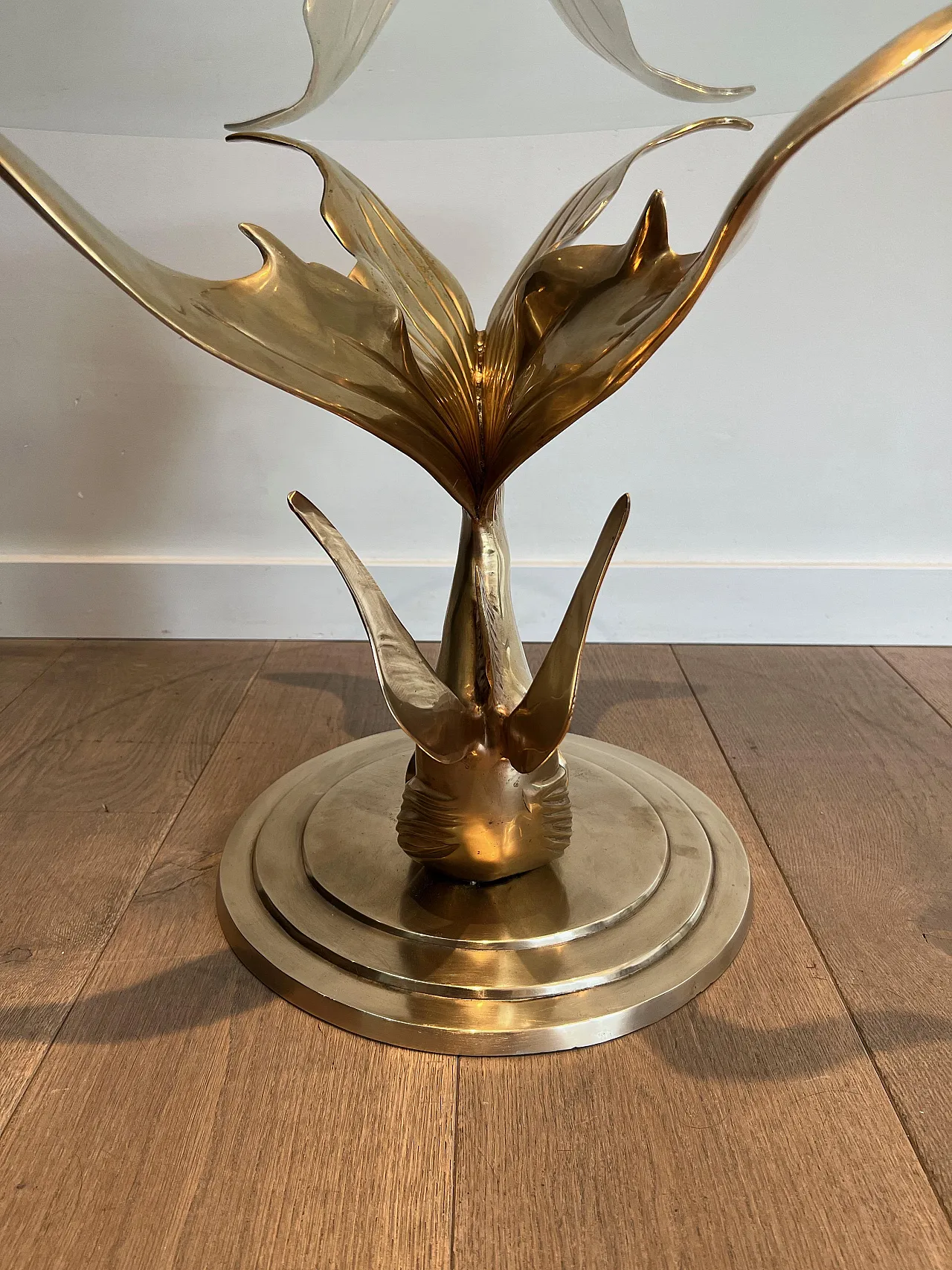 Brass coffee table representing a fish, 1970s 16