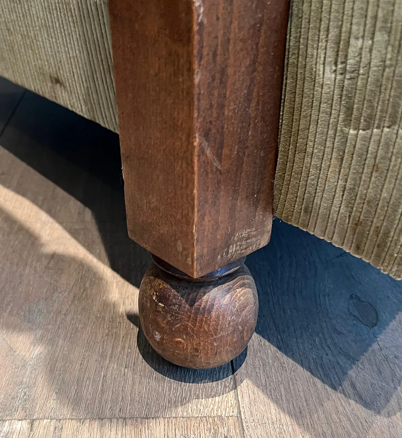 Brutalist armchair In the style of Charles Dudouy, anni '50 7