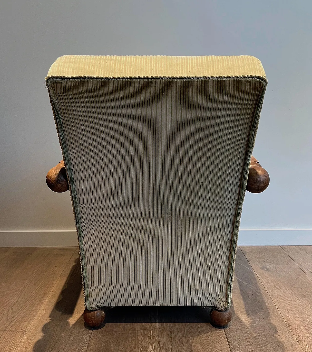 Brutalist armchair In the style of Charles Dudouy, anni '50 10