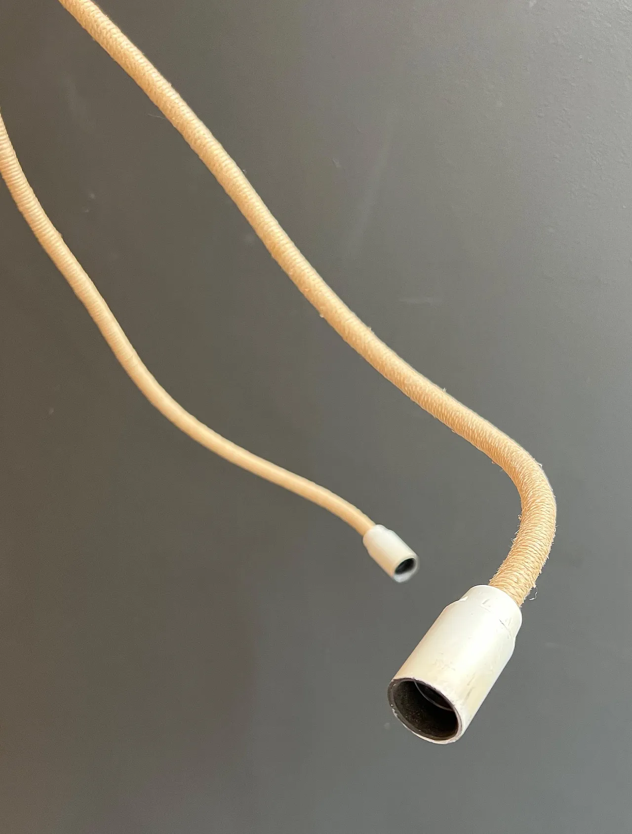 Rope chandelier, 1970s 7