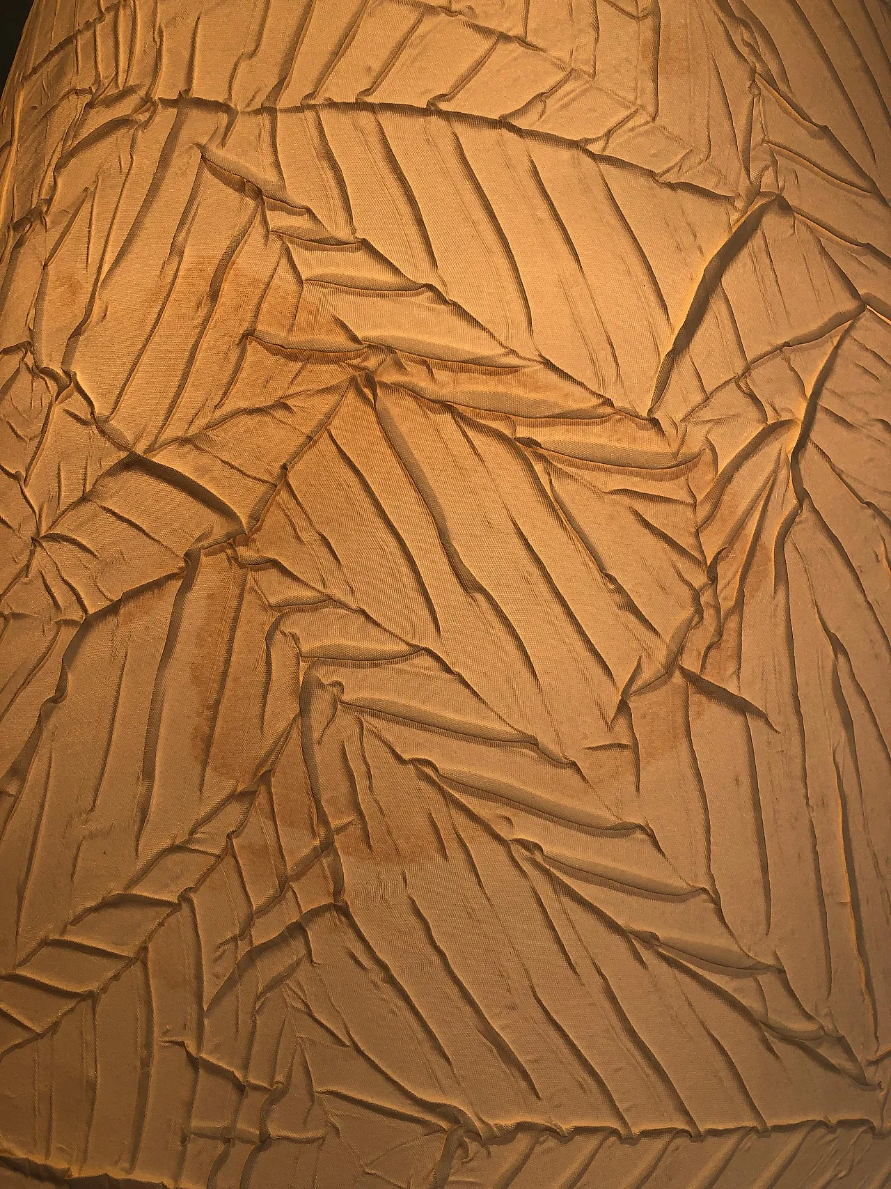 Lampada da terra in corda intrecciata su una base in metallo, anni '80 18