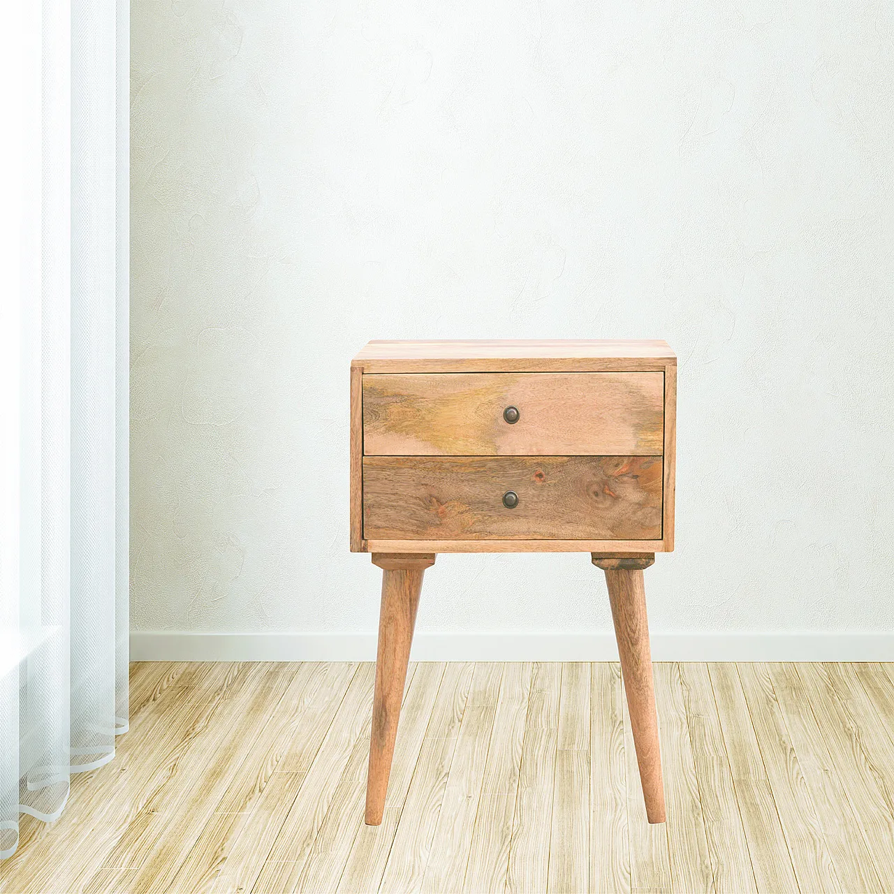 Artisan Furniture Solid Wood Modern Solid Wood Bedside 1