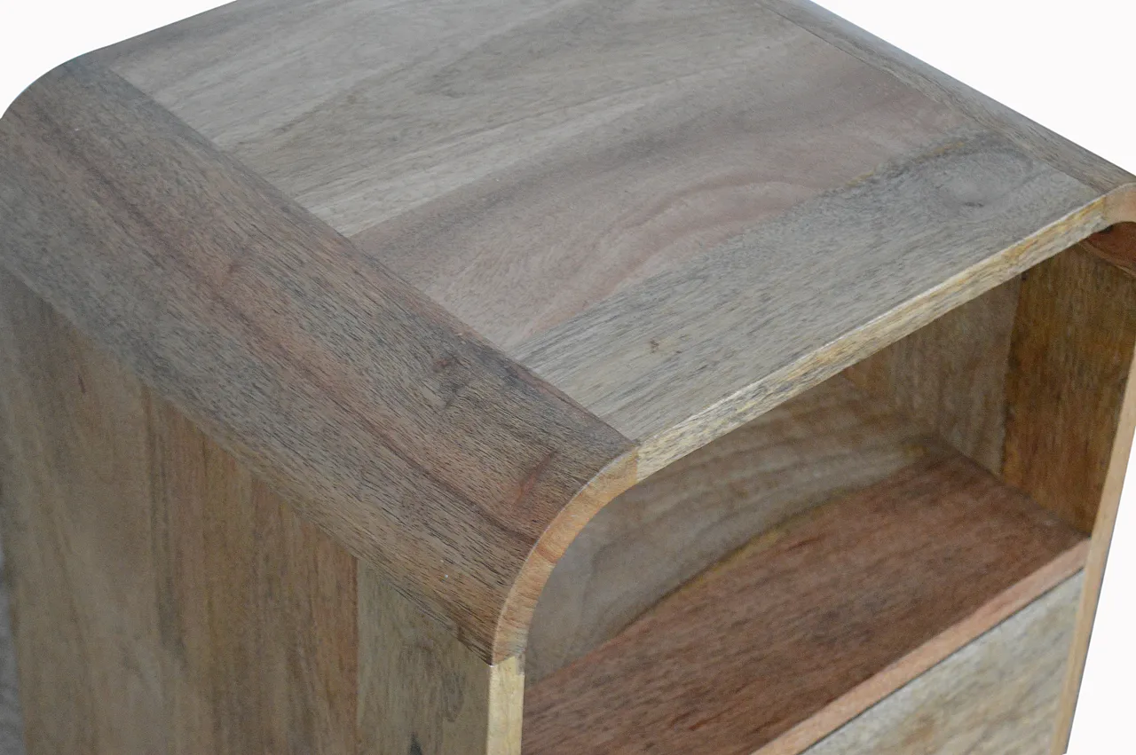 4 comodini di Londra in mango, 2000 4