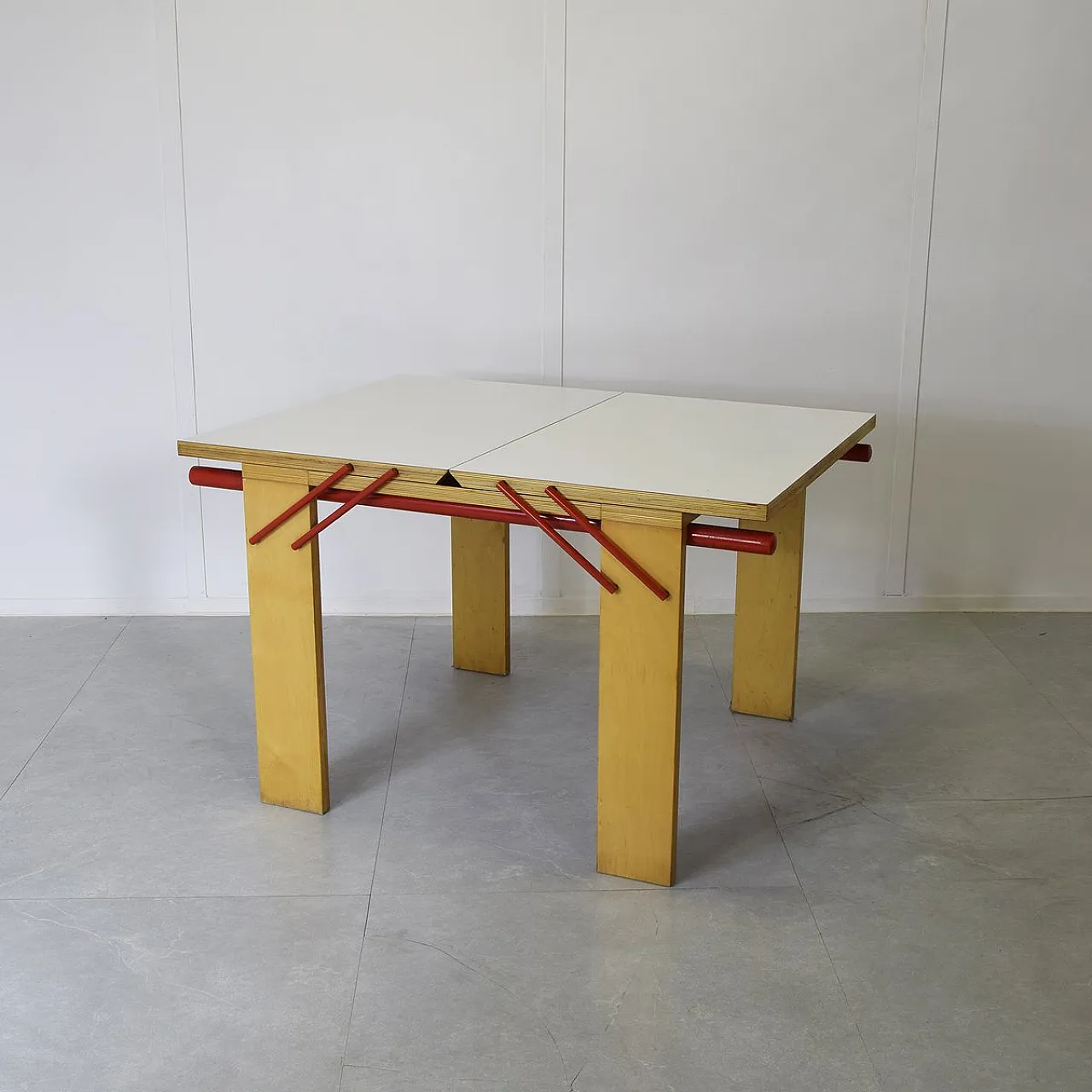 Pallucco opening table by Laura De Lorenzo and Stefano Stefani, 1980s 1