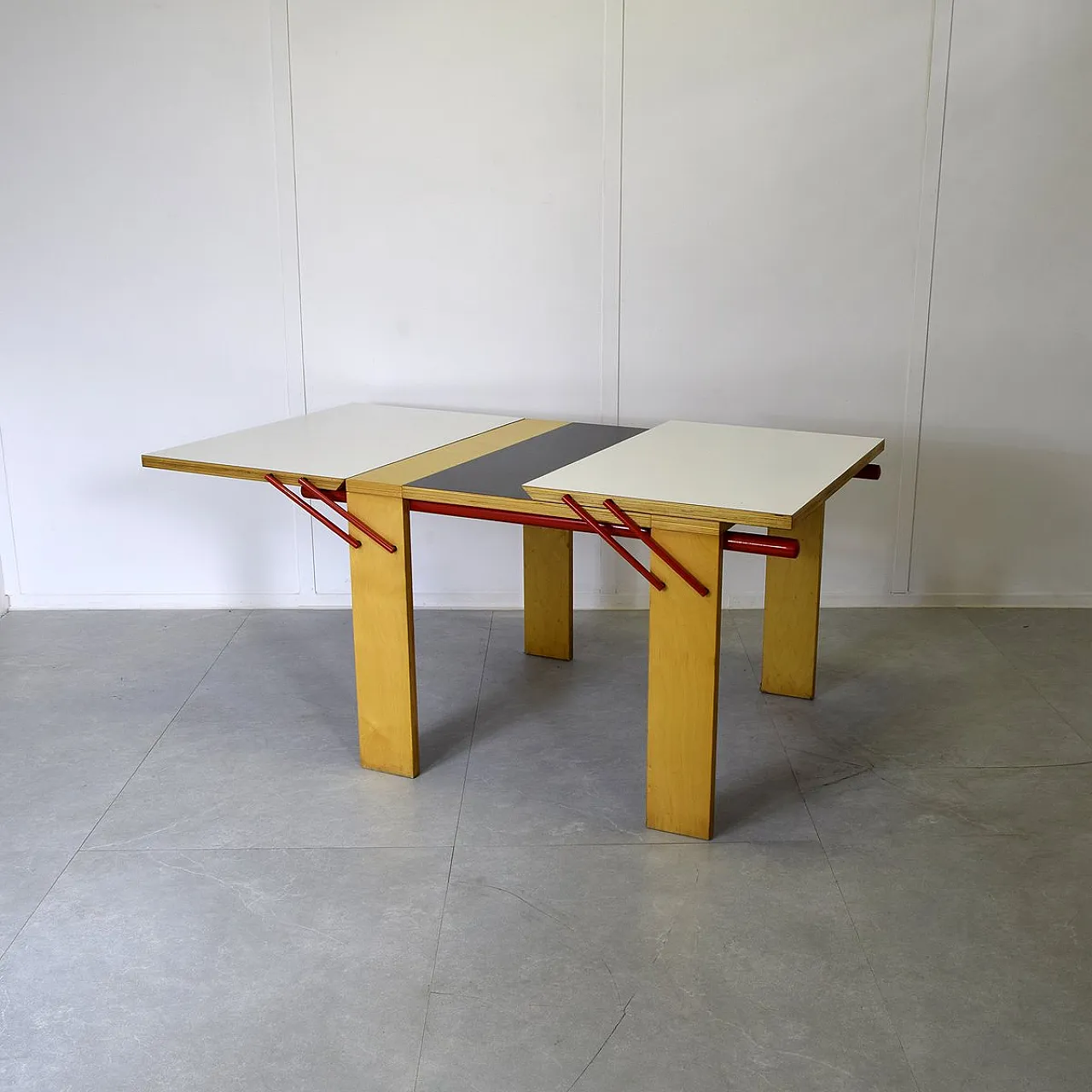 Pallucco opening table by Laura De Lorenzo and Stefano Stefani, 1980s 4
