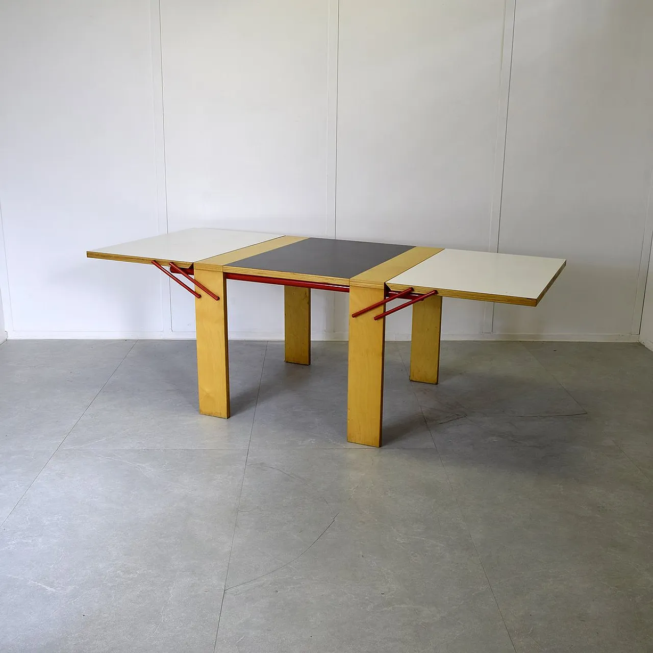 Pallucco opening table by Laura De Lorenzo and Stefano Stefani, 1980s 5