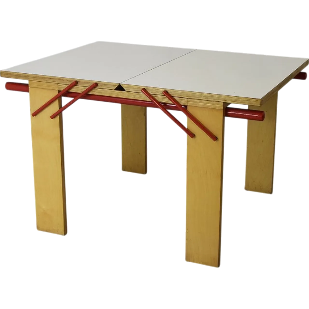 Pallucco opening table by Laura De Lorenzo and Stefano Stefani, 1980s 9