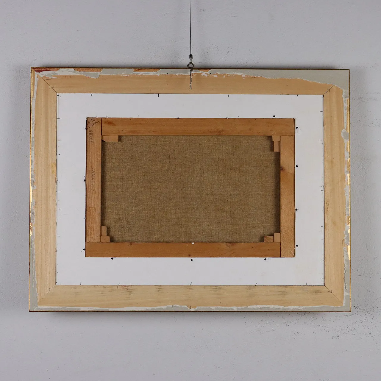 Mino Maccari, female figures, oil painting on canvas 9