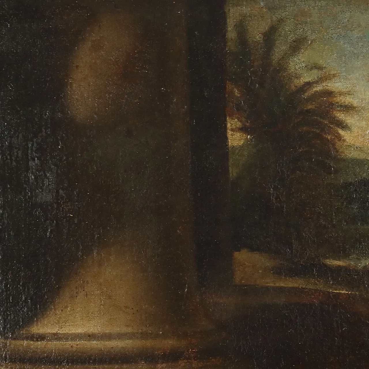 Dipinto Madonna in Adorazione di Gesù Bambino 7