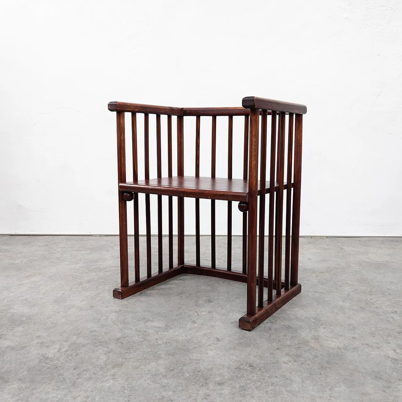 Barrel Chair in the style of Josef Hoffmann, 1990s 1