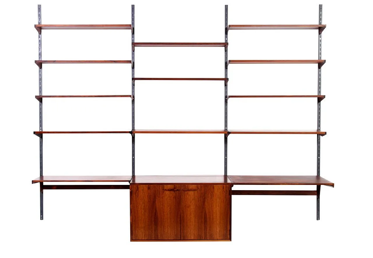 Wall unit by Kai Kristiansen for Feldballes Møbelfabrik, 1960s 1