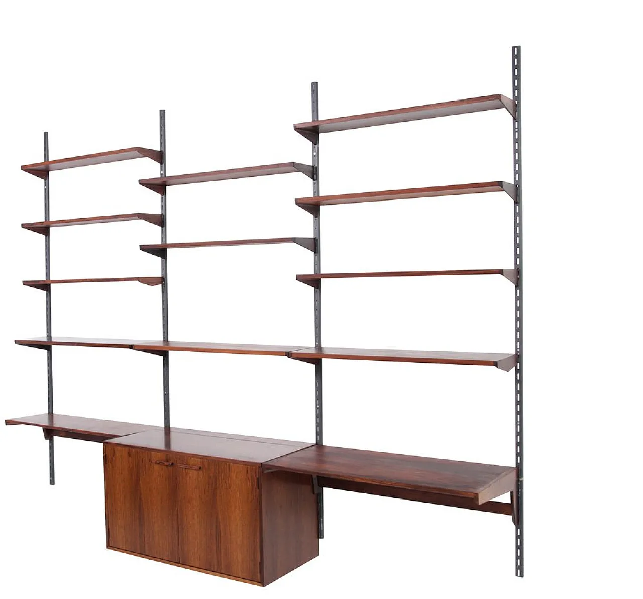 Wall unit by Kai Kristiansen for Feldballes Møbelfabrik, 1960s 3