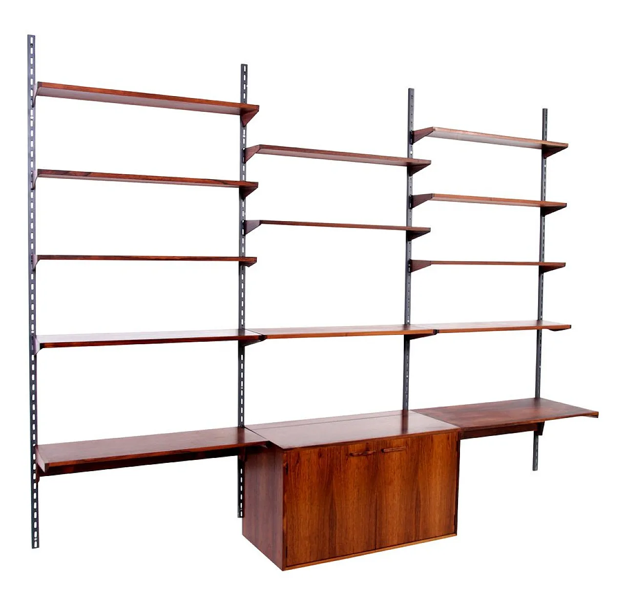 Wall unit by Kai Kristiansen for Feldballes Møbelfabrik, 1960s 4