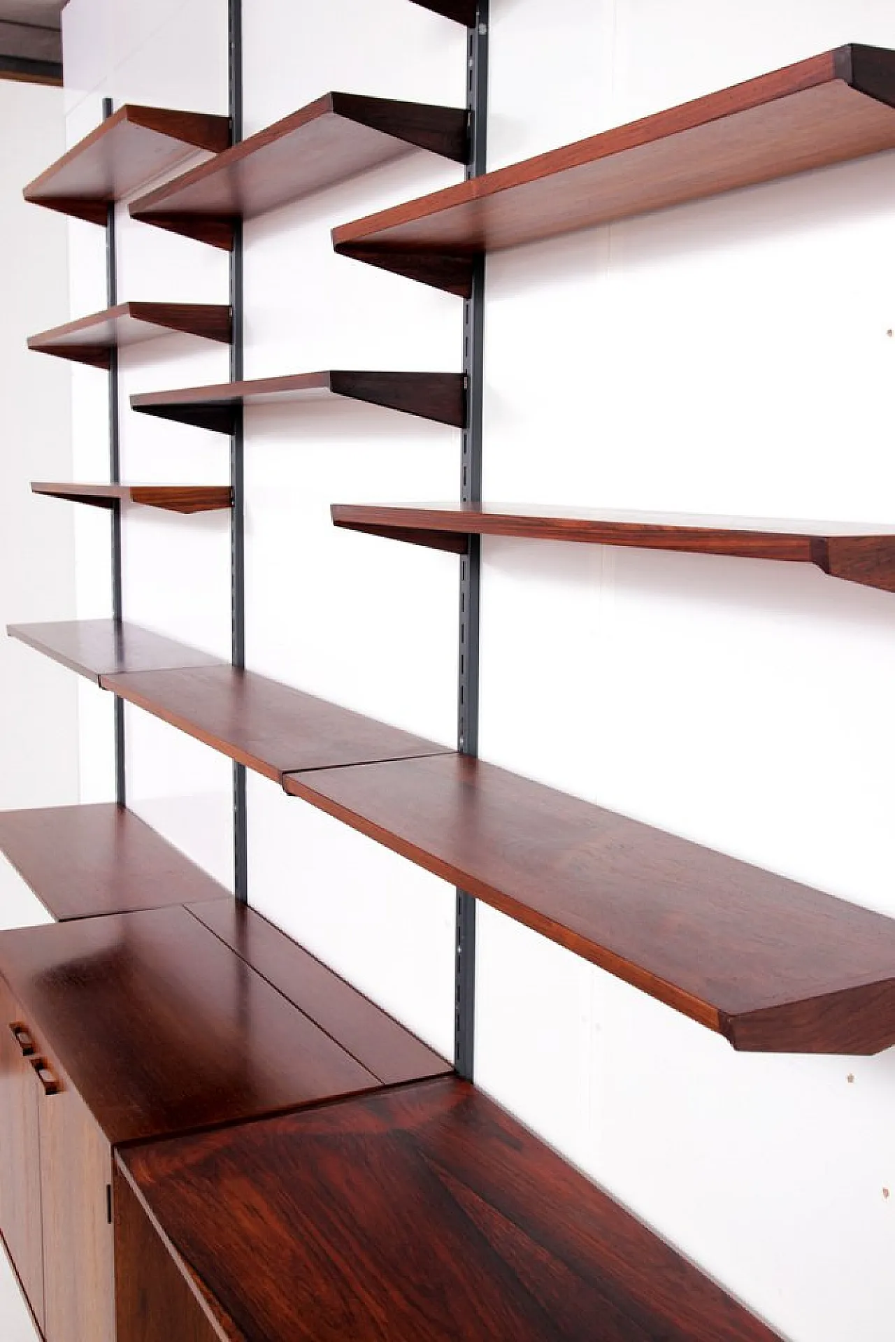 Wall unit by Kai Kristiansen for Feldballes Møbelfabrik, 1960s 13