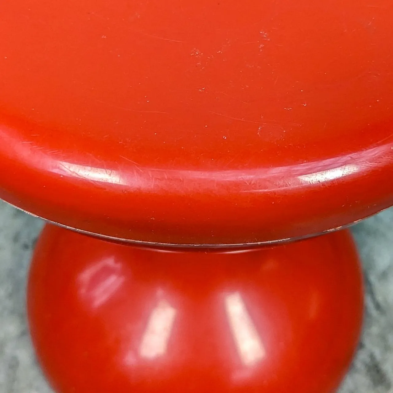 Space Age plastic stool, 1970s 6