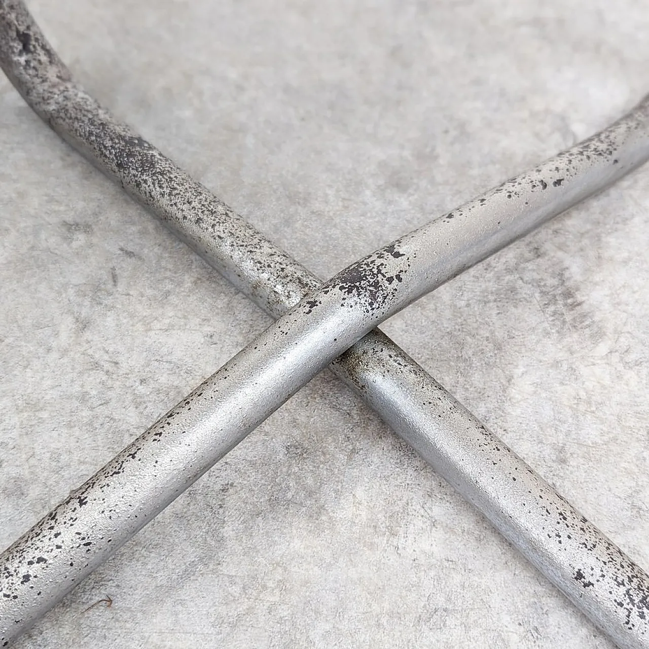 Bauhaus tubular steel Hocker by Karel Ort for Gottwald, 1930s 11