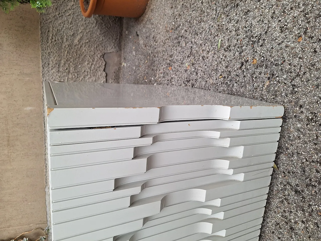 Sideboard Norman Model in White by Luciano Frigerio Wood for Frigerio Di Desio, 1960s 2