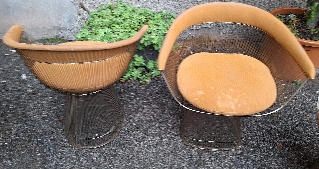 Sedie modello 1715 di Warren Platner per Knoll, anni '70, set di 4 5