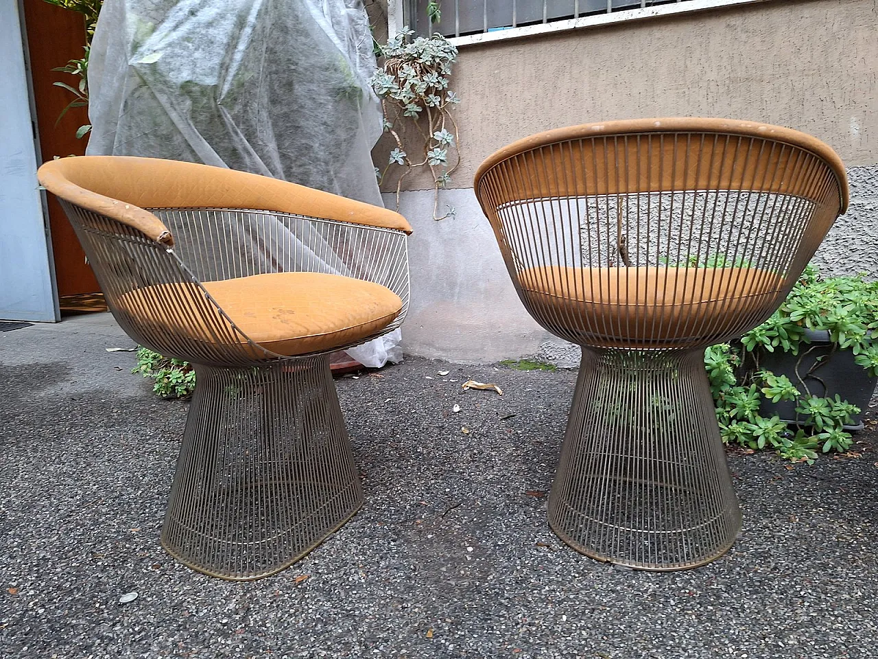 Sedie modello 1715 di Warren Platner per Knoll, anni '70, set di 4 6