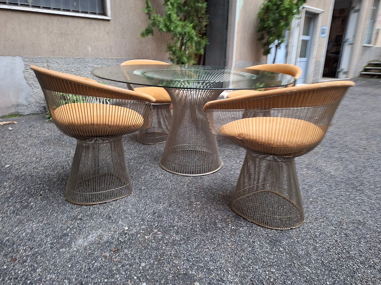 Sedie modello 1715 di Warren Platner per Knoll, anni '70, set di 4 7