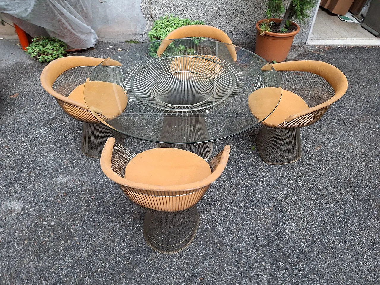 Sedie modello 1715 di Warren Platner per Knoll, anni '70, set di 4 8