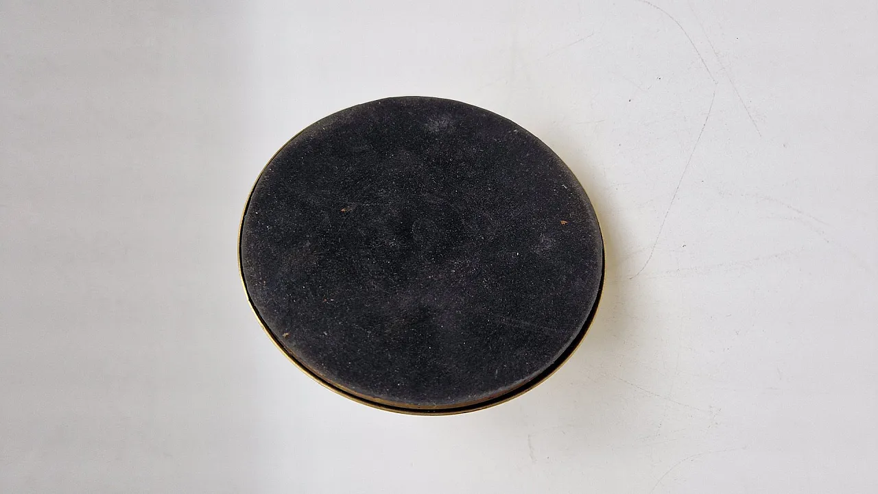 Brass doorstop by Luigi Caccia Dominioni for Azucena, 1950s 5