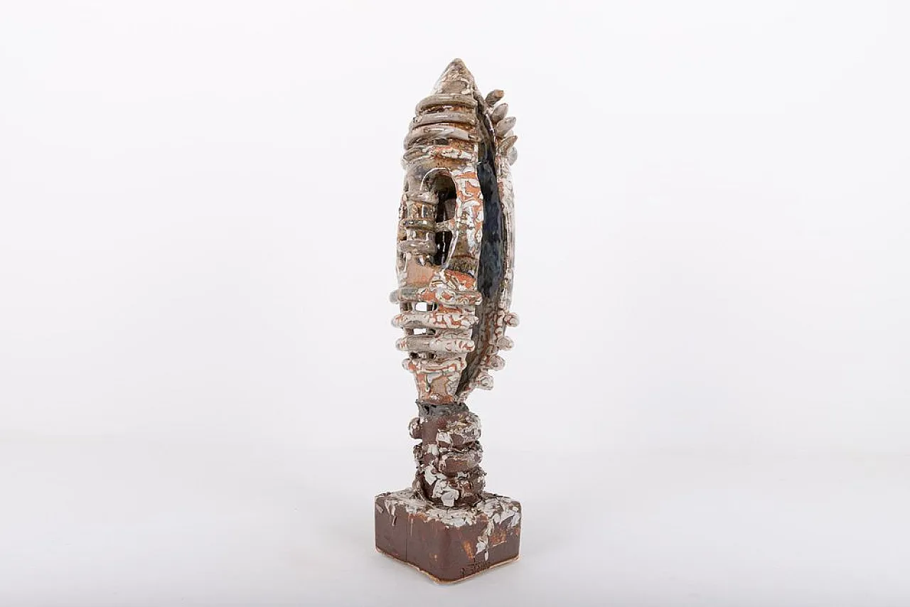 Scultura siciliana in ceramica smaltata, anni '90 4