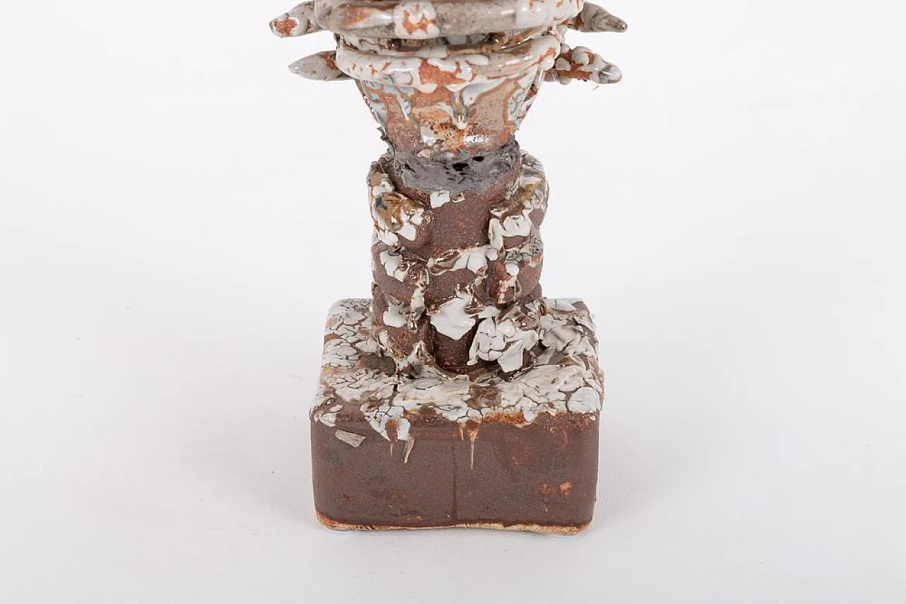 Scultura siciliana in ceramica smaltata, anni '90 6