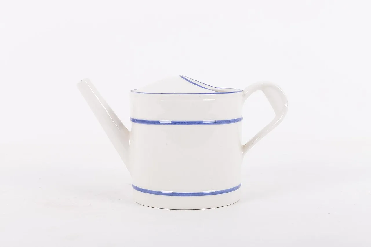 Ceramic watering can  vase by Casigliani, 1970s 1