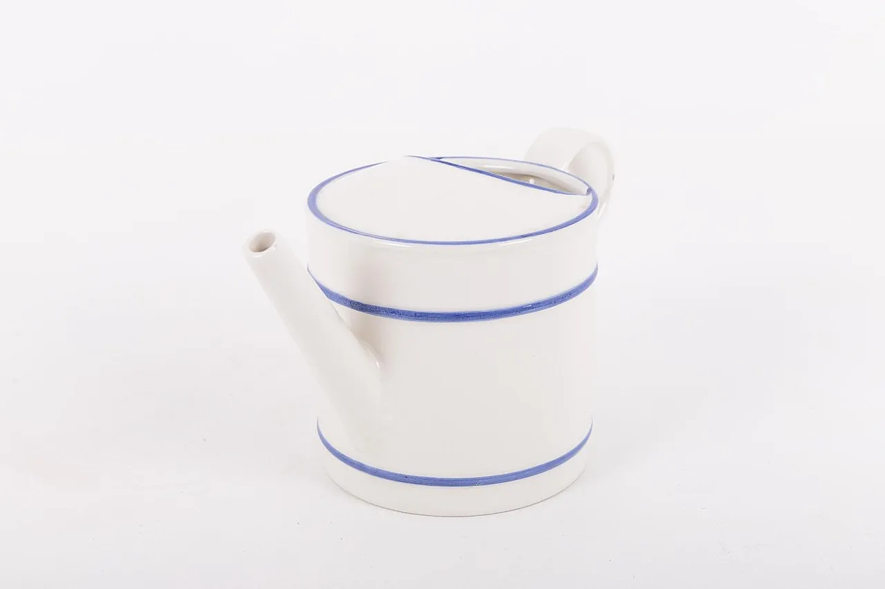 Ceramic watering can  vase by Casigliani, 1970s 2