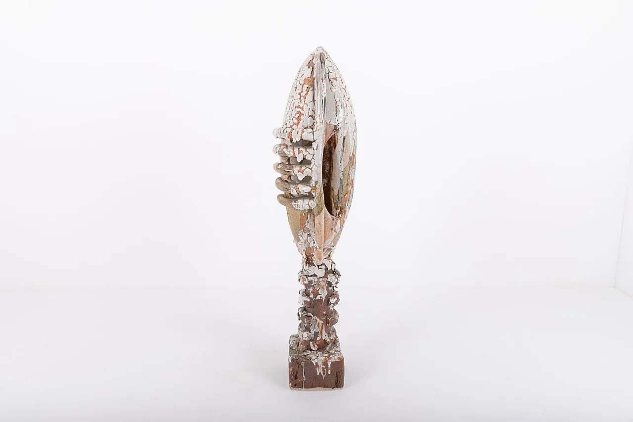 Scultura in ceramica smaltata, anni '90 1