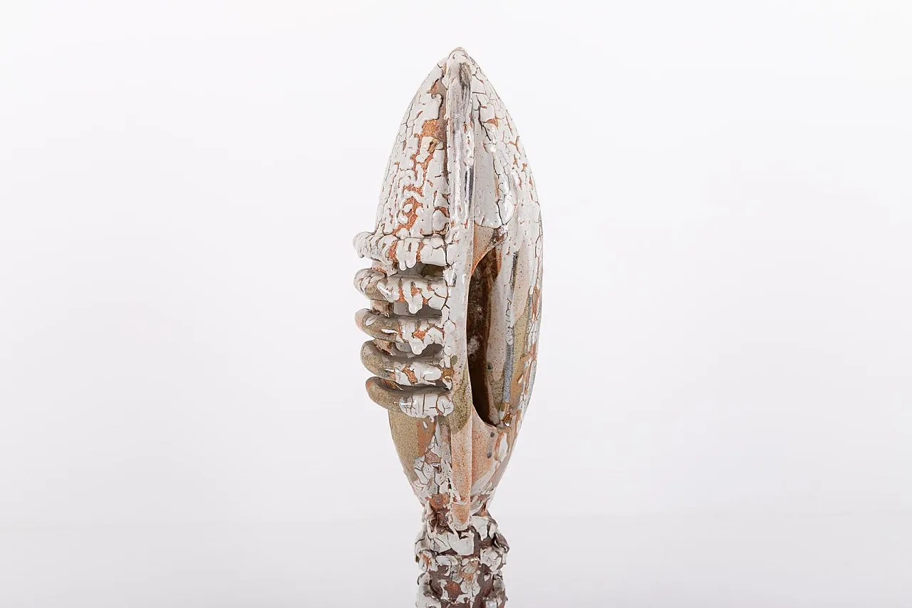 Scultura in ceramica smaltata, anni '90 5