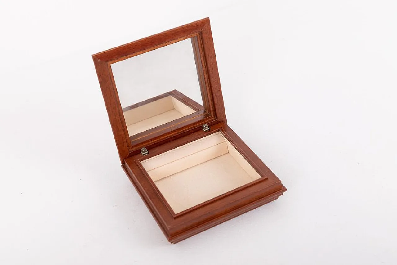 Silver jewelry box by Lilian Austin, 1990s 3