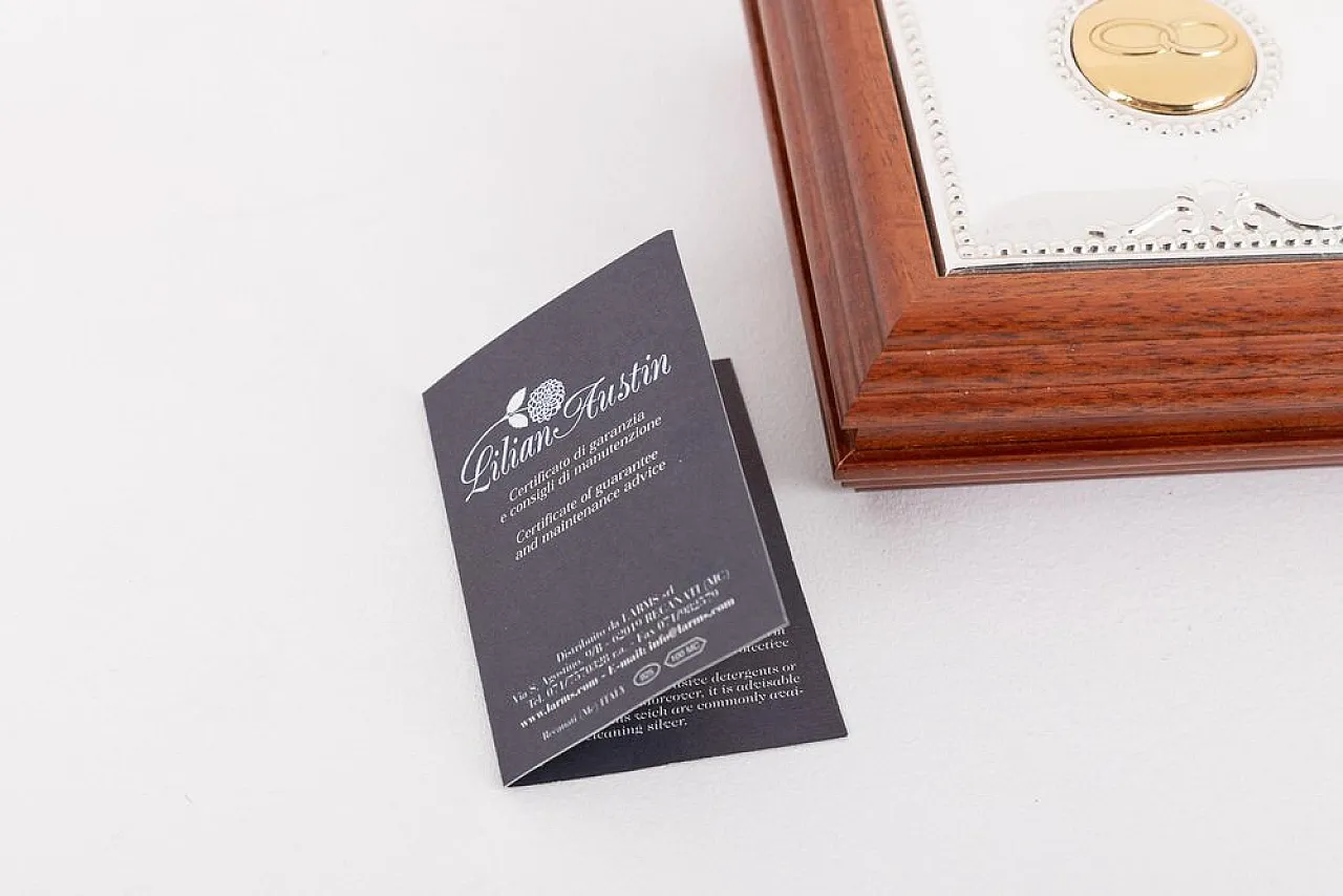 Silver jewelry box by Lilian Austin, 1990s 6