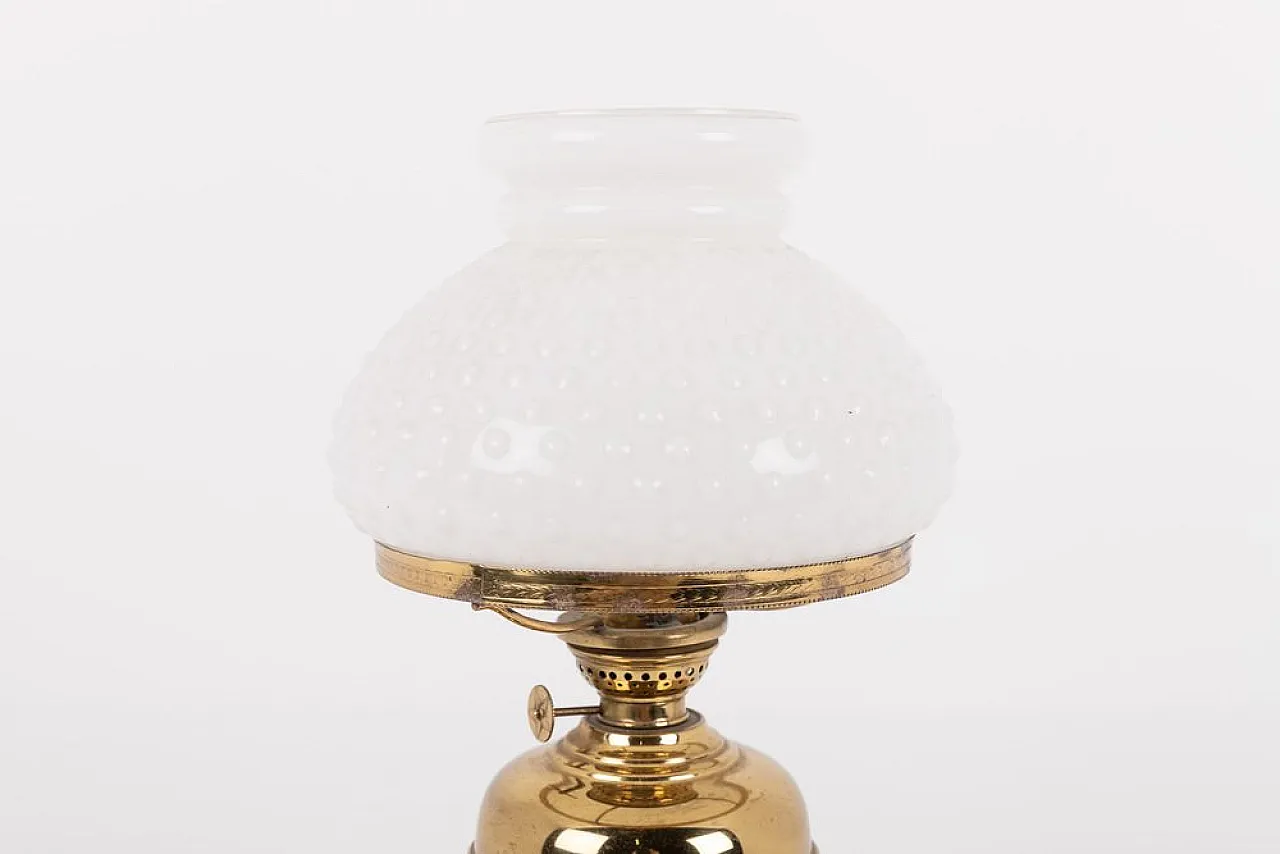 Lampada da tavolo Mid-Century in ottone, anni '50 6