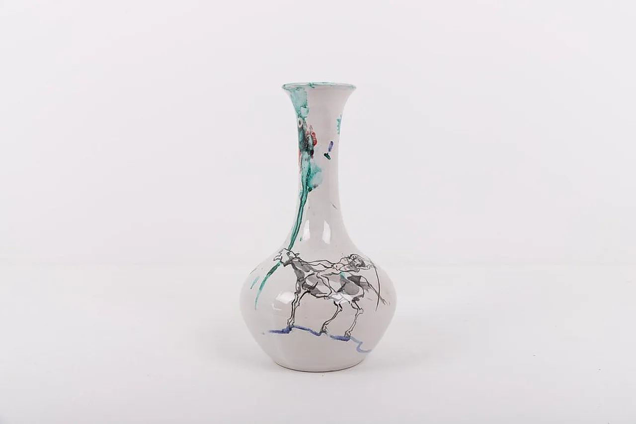 Ceramic vase by Agenore Fabbri, 1960s 2